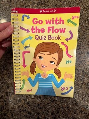 American Girl  2013 "Go with the Flow" Quiz Book Unused - Like NEW